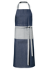 Fartuch Jeans dwukolorowy EX127 - Exner