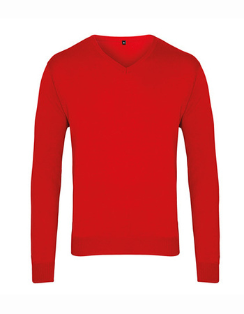 Męski sweter V-Neck Knitted PW694 Premier