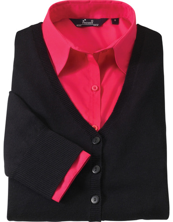 Damski sweter Button Through Knitted PW697 Premier