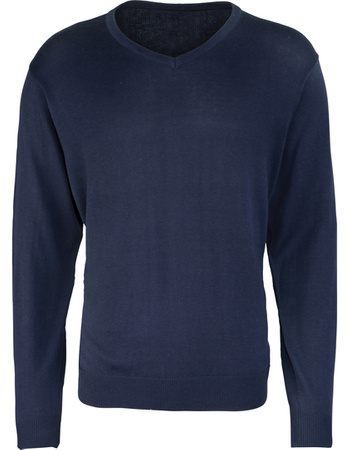 Męski sweter V-Neck Knitted PW694 Premier