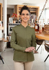 Damska bluza kucharska Green-Generation KY134 - Karlowsky