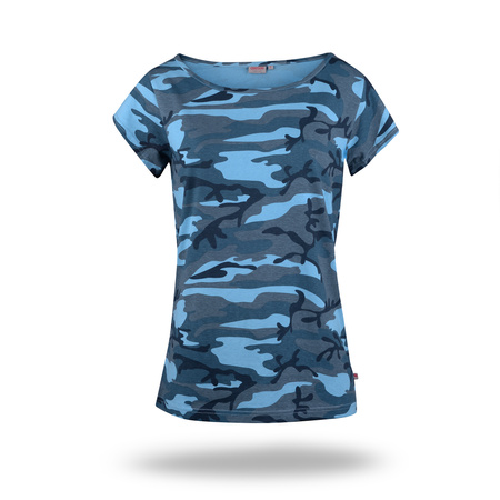 Damska koszulka Camo - Crimson Cut