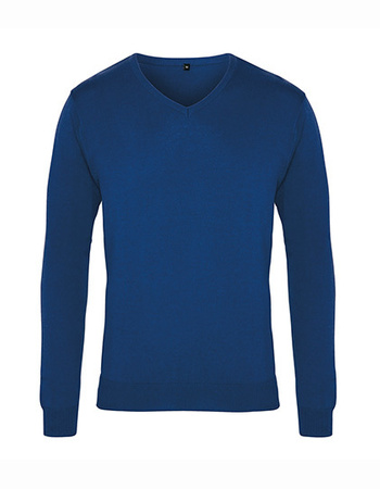 Męski sweter V-Neck Knitted PW694 Premier