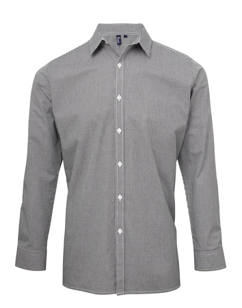 Koszula kelnerska męska w kartkę PW220 - Premier