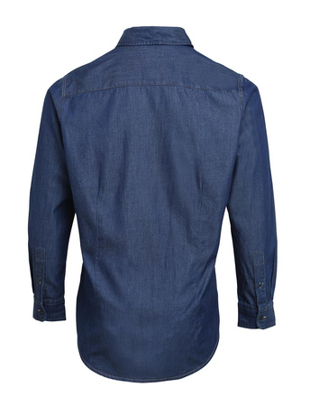 Męska kelnerska koszula jeansowa Stitch Denim PW222