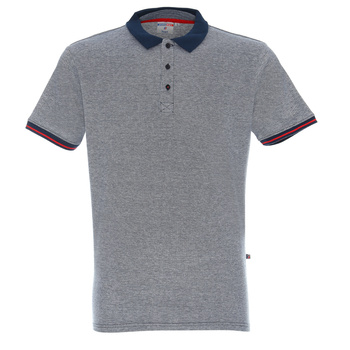 Koszulka polo męska Stuart - Crimson Cut