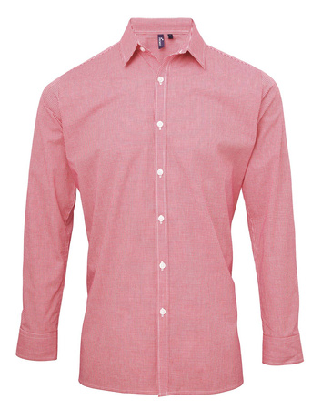 Koszula kelnerska męska w kartkę PW220 - Premier