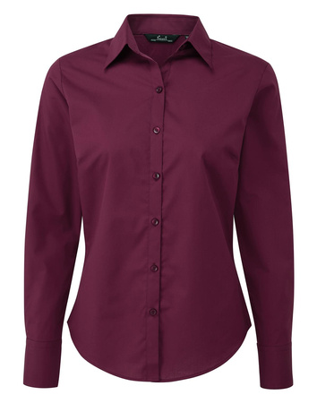 Damska koszula z długim rękawem PW300 - Premier