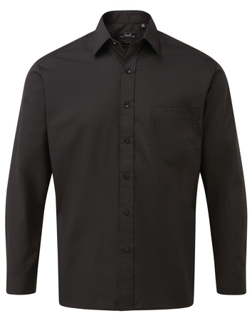 Koszula kelnerska PW200 długi rękaw - Premier