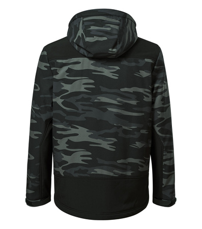 Zimowa kurtka softshellowa męska Vertex Camo W56