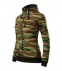 Bluza damska Camo Zipper C20 - Malfini