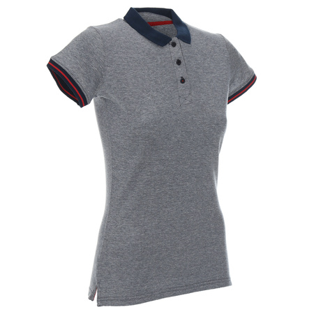 Koszulka polo damska Stacy - Crimson Cut