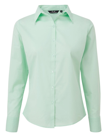 Damska koszula z długim rękawem PW300 - Premier