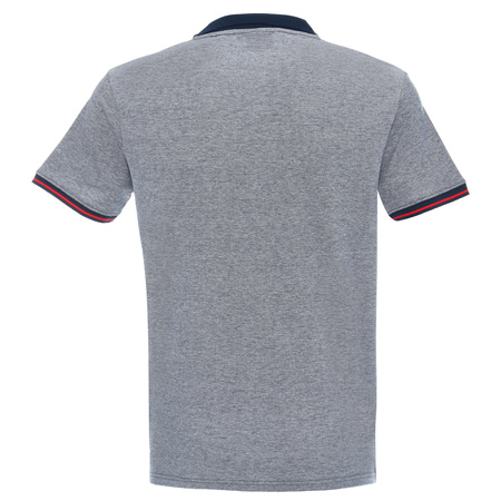 Koszulka polo męska Stuart - Crimson Cut