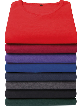 Męski sweter V-Neck Knitted PW694 Premier