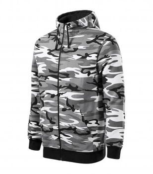 Bluza męska Camo Zipper C19 - Malfini