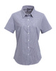 Koszula damska z krótkim rękawem Gingham PW321