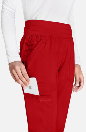 Komplet odzieży medycznej DK704 i spodnie WWE611 RED L