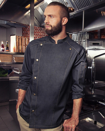 Bluza kucharska Jeans 1892 Tennessee - Karlowsky KY099