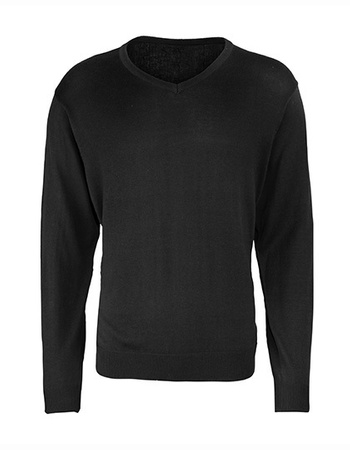 Męski sweter V-Neck Knitted PW694 Premier