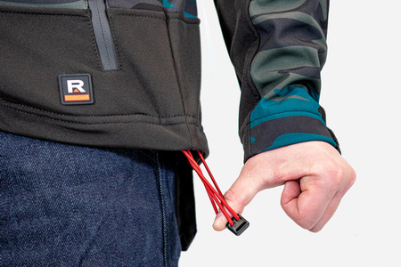 Zimowa kurtka softshellowa męska Vertex Camo W56