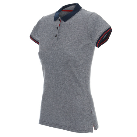 Koszulka polo damska Stacy - Crimson Cut