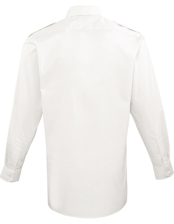 Męska koszula z długim rękawem PILOT - PREMIER
