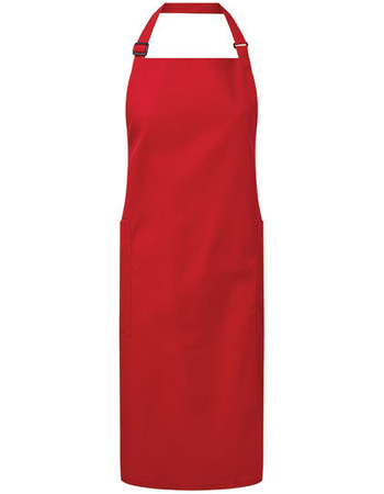 Recycled & Organic Fairtrade Bib Apron PW120 - PREMIER