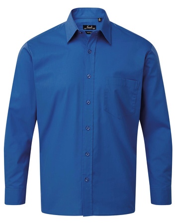 Koszula kelnerska PW200 długi rękaw - Premier