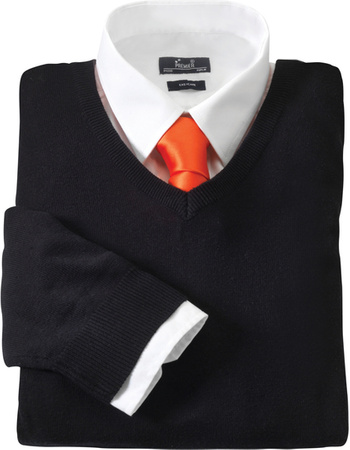 Męski sweter V-Neck Knitted PW694 Premier