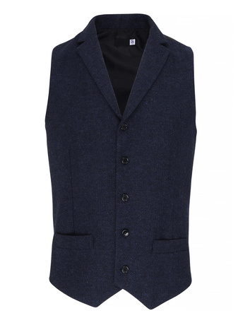 Kamizelka kelnerska męska w jodełkę PW625