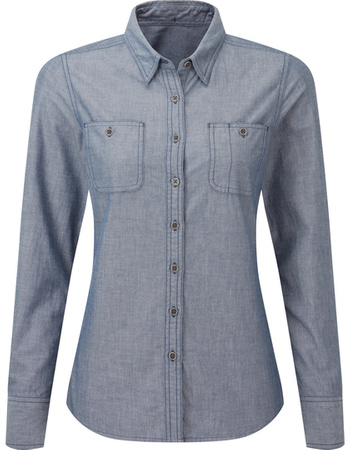 Koszula damska Organic Chambray PW347 Premier