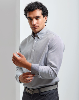 Koszula męska Cotton Rich Oxford Stripes PW238 Premier