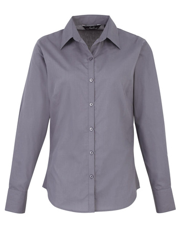 Damska koszula z długim rękawem PW300 - Premier