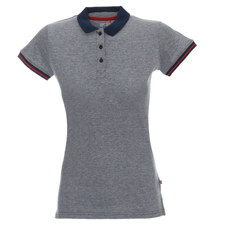 Koszulka polo damska Stacy - Crimson Cut