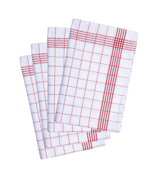 Ściereczka kuchenna w kratę 10 szt. - KY076