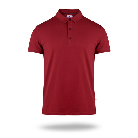 Polo męskie Mars - Crimson Cut