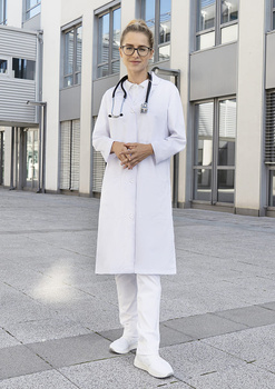 Damski fartuch Basic 100% bawełna KY016 - Karlowsky