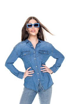 Koszula damska Western - Crimson Cut