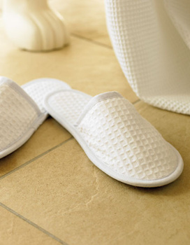 Kapcie hotelowe Waffle - Towel City TC66