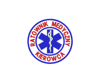 Naszywka Ratownictwo Medyczne Kierowca - R1