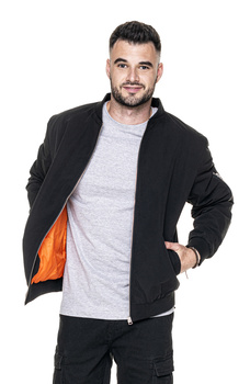 Kurtka męska Bomber - Crimson Cut